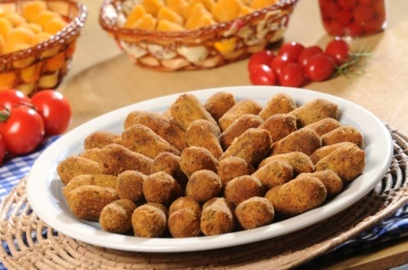 Fornecedor de Mini Salgados Fritos e Congelados Mairinque - Mini Salgados para Festa